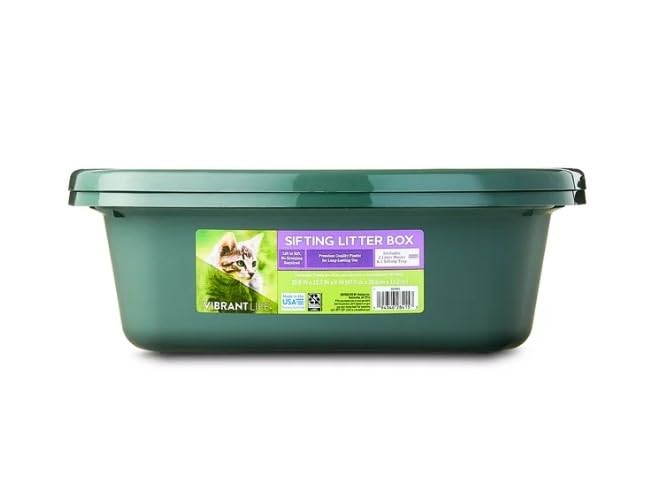 Sifting Cat Litter Box Q4869