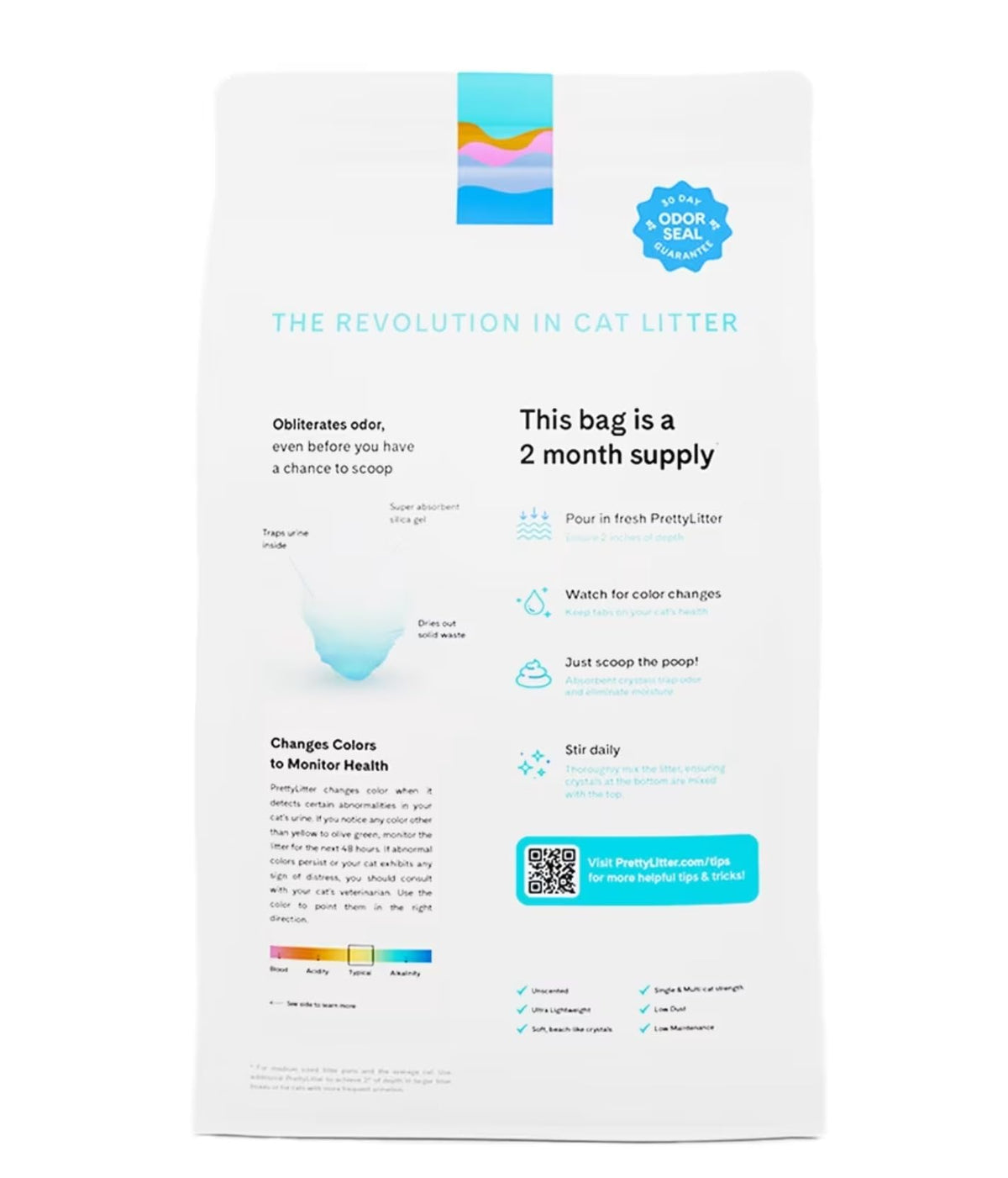 Unscented Silica Gel Cat Litter 10 Lb Bag H62472