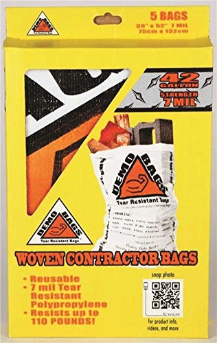 42 Gallon Trash Bag, 5 Bags Per Pack H862473
