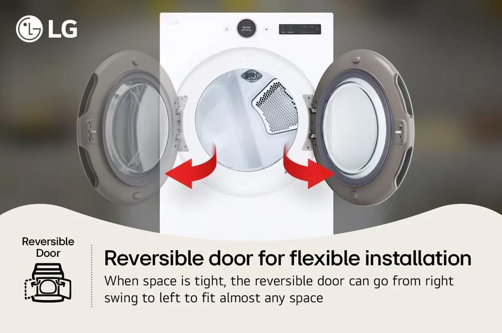 7.4 Cu. Ft. Smart Electric Dryer White O2080