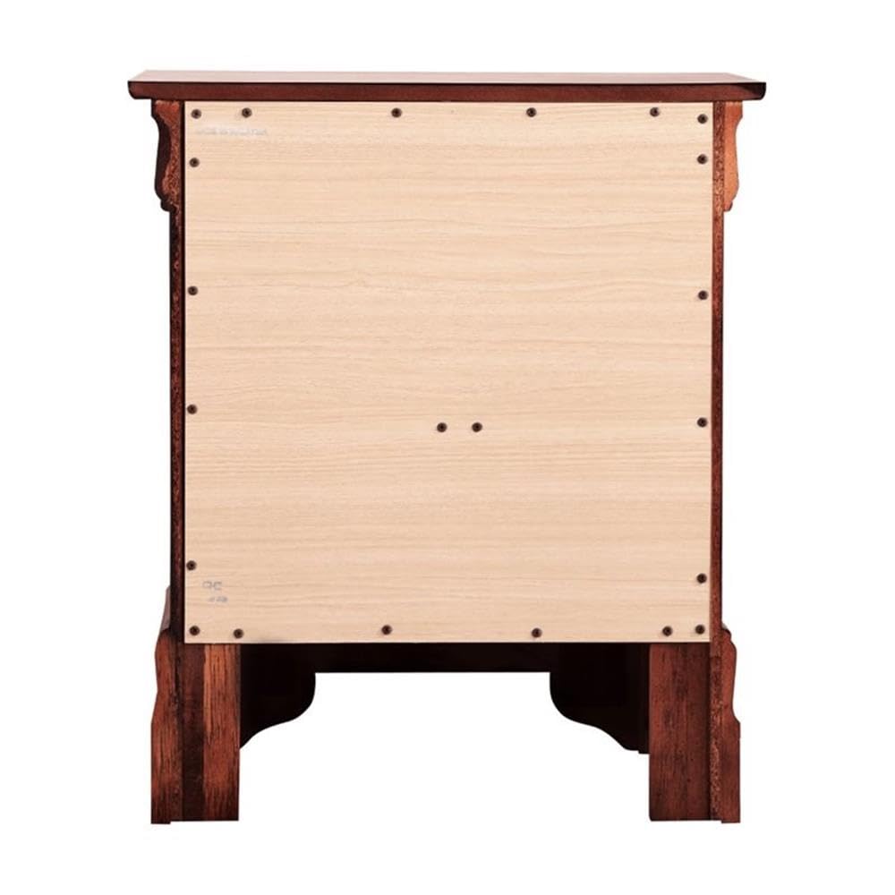 2 Drawer Wood Nightstand O557586