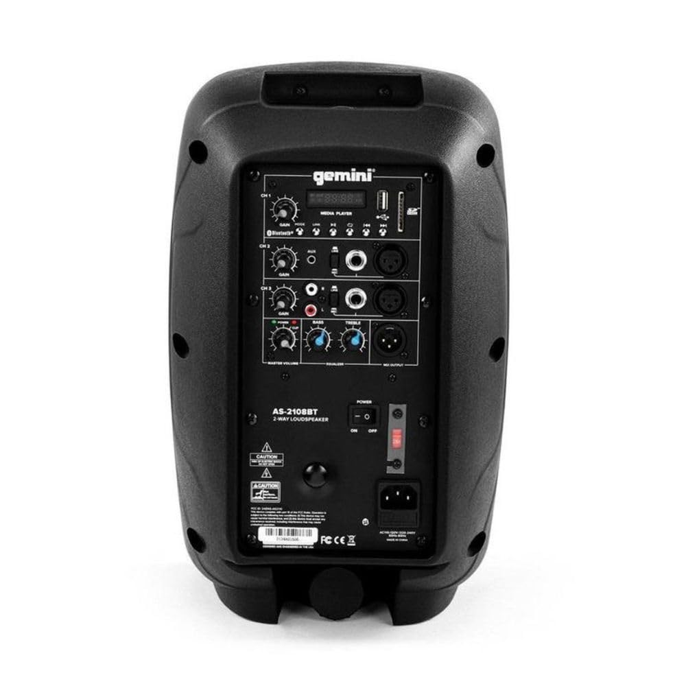Powered PA Speakers System with Bluetooth Z853230