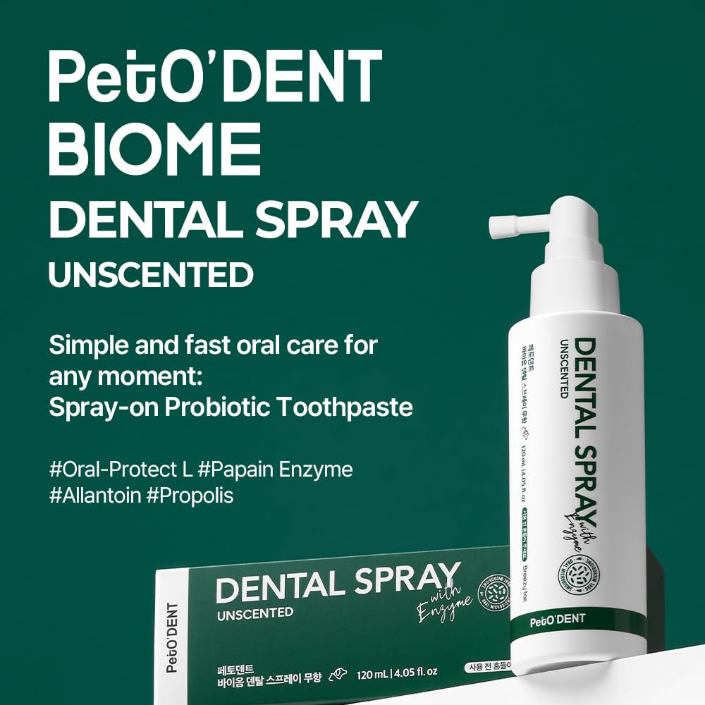 Enzymatic Dental Spray for Dogs and Cats 4.05 fl.oz P545