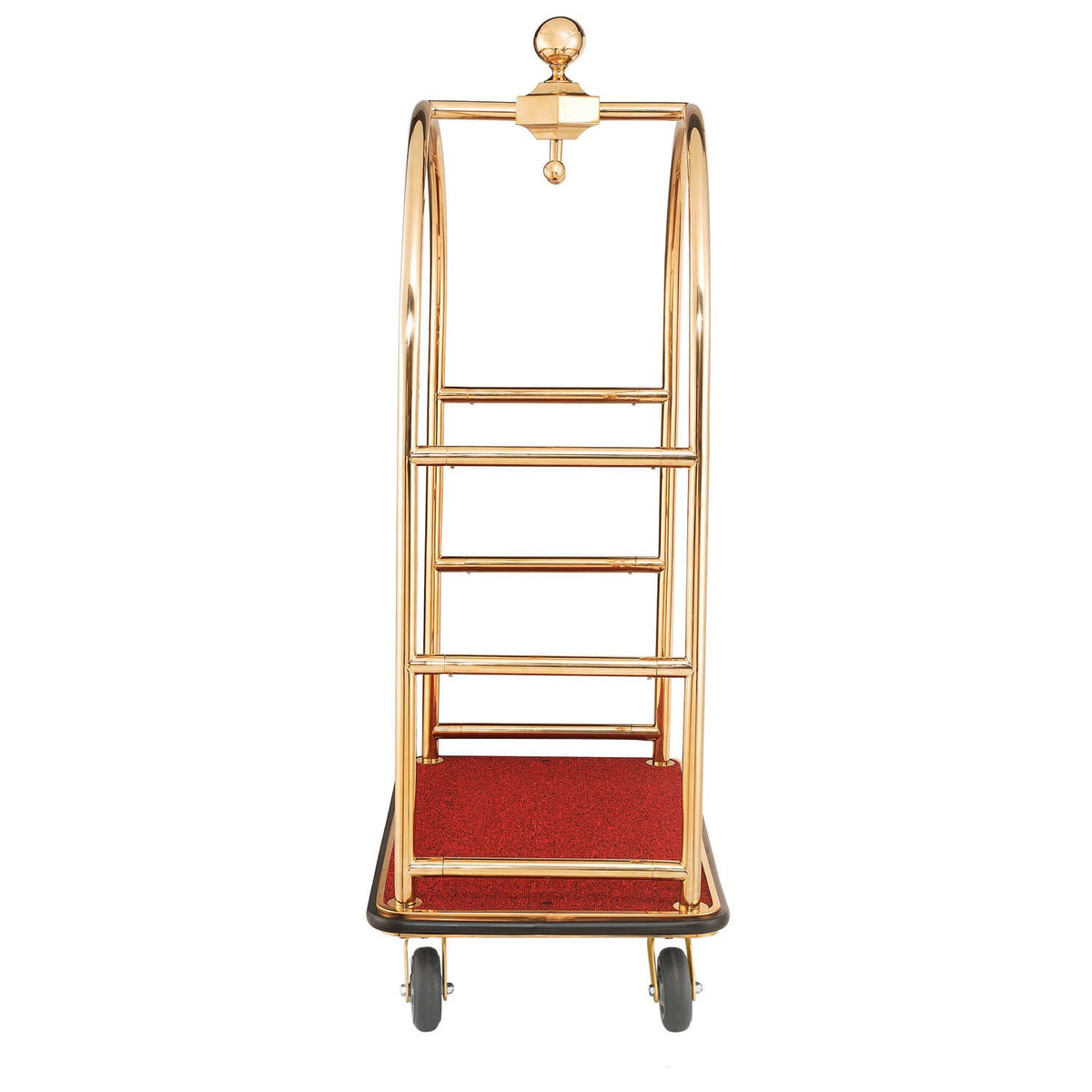 Gold Stainless Steel Bellman Cart F8545