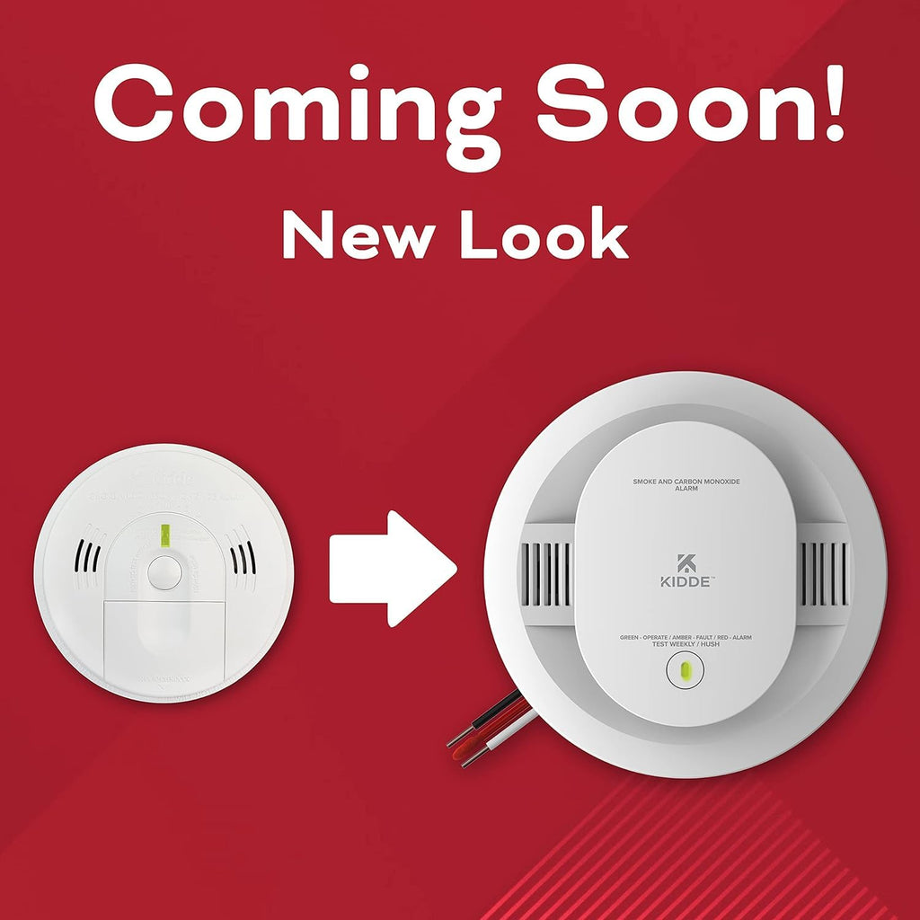 Hardwired Smoke & Carbon Monoxide Detector with Battery Backup, Pack of 2 Z3275