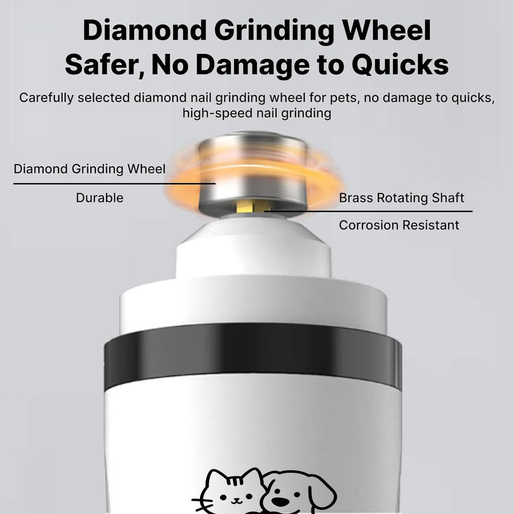 Dog Nail Scratch Board with Hand Strap + Dog Nail Grinder Z76802