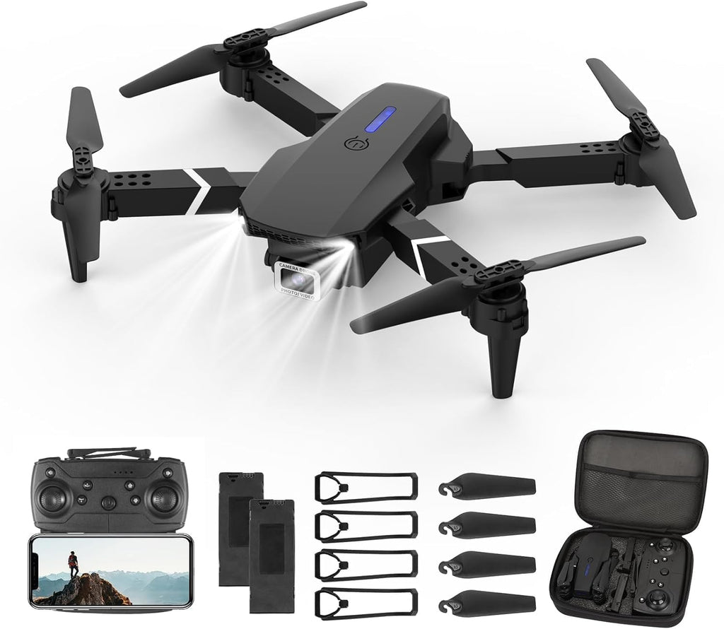 Foldable RC Quadcopter with 4K Dual Cameras Z177213