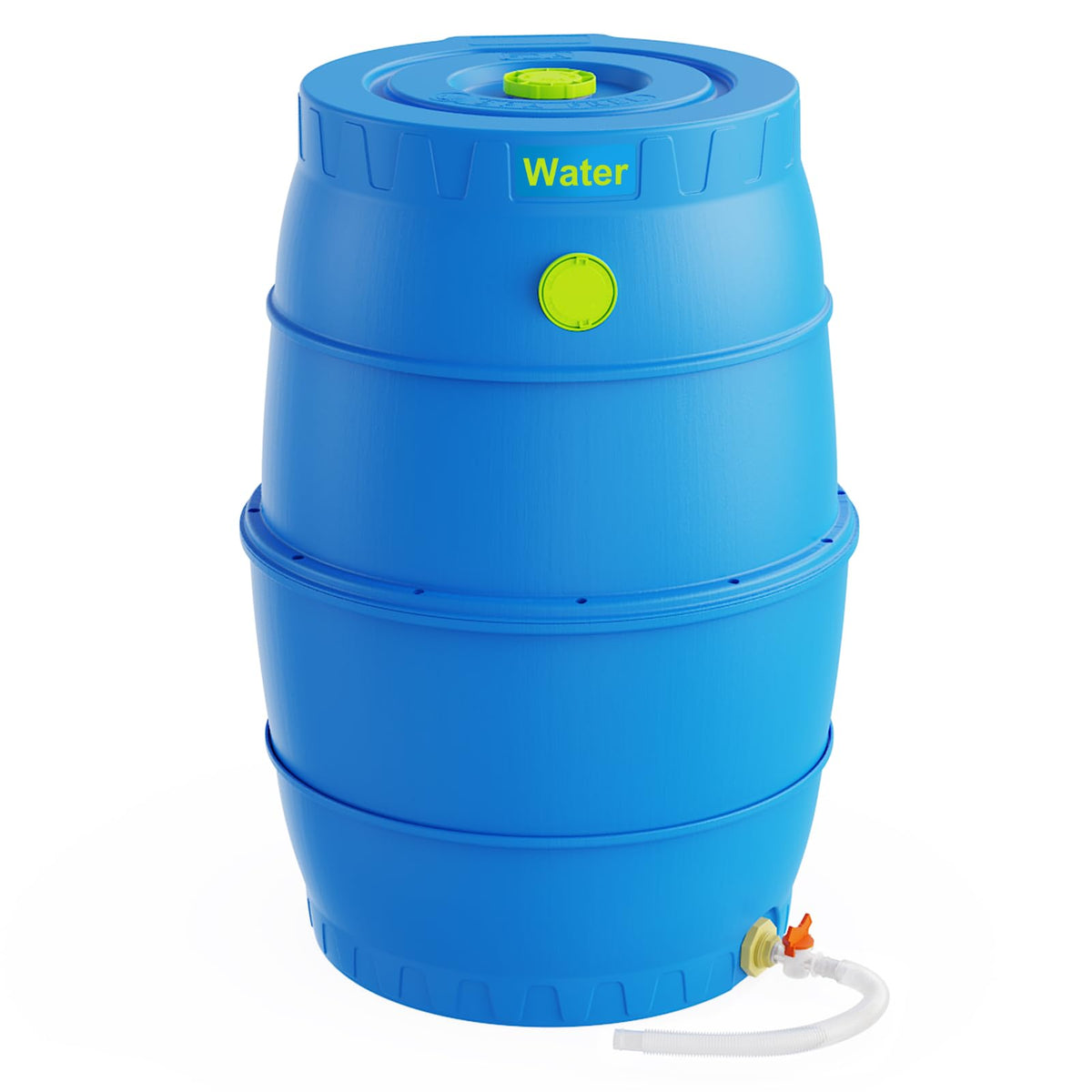 50 Gallon Blue BPA-Free Water Storage Barrel with Spigot G13918