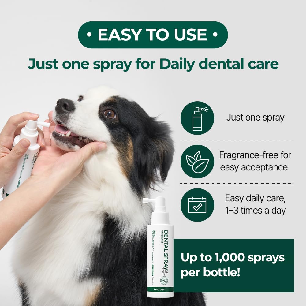 Enzymatic Dental Spray for Dogs and Cats 4.05 fl.oz P545