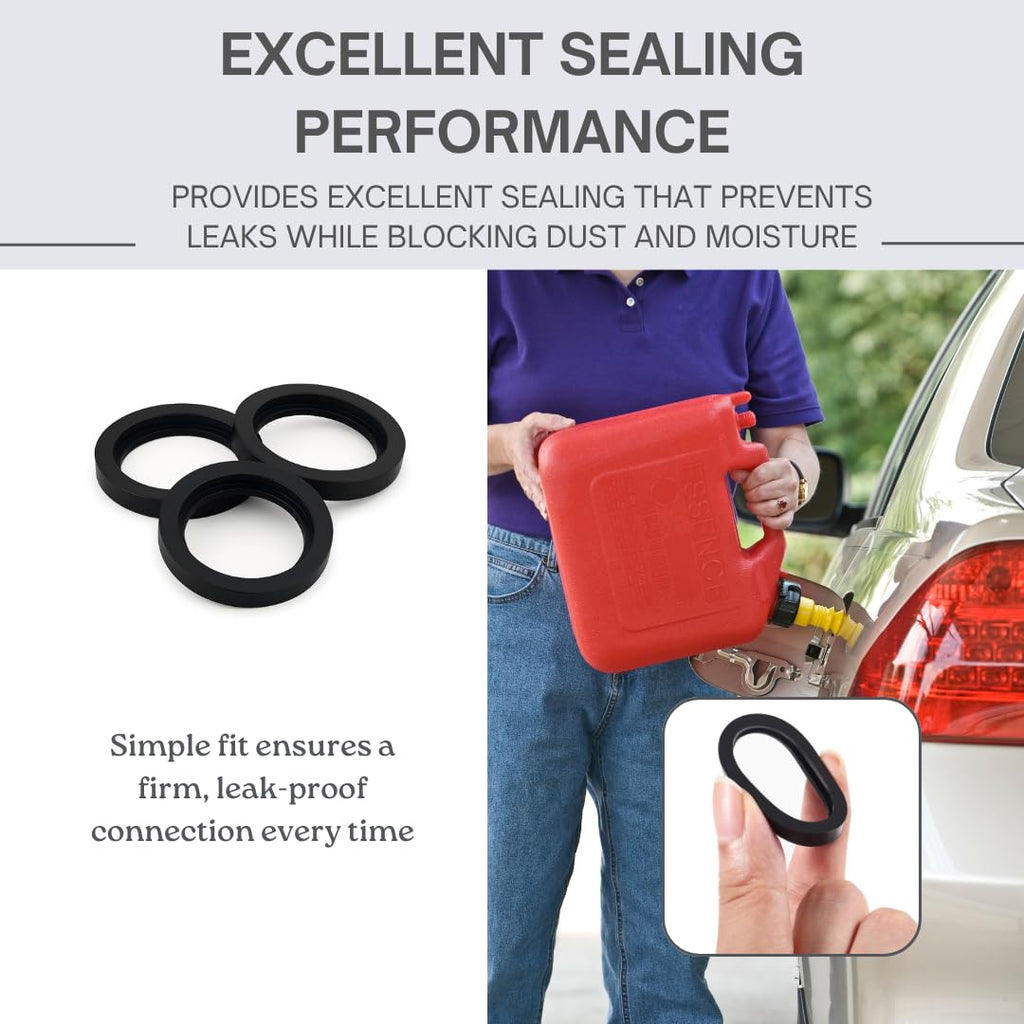 6pcs Universal Gas Can Spout Gaskets K9827
