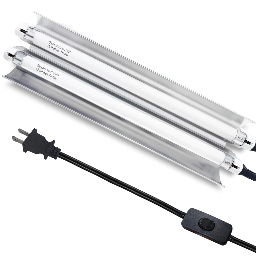 16 Watts 12 Inches T5 10.0 UVB Reptile Light Fixture K671