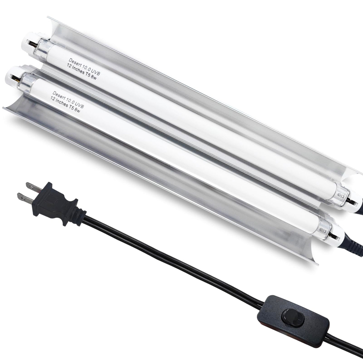 16 Watts 12 Inches T5 10.0 UVB Reptile Light Fixture K671