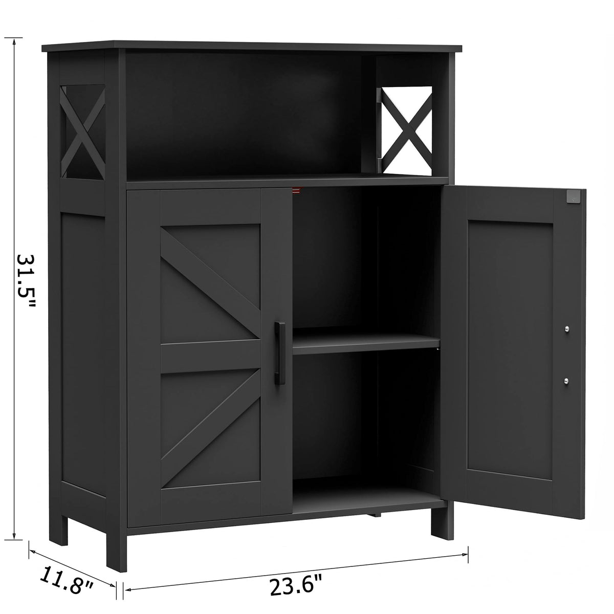 Bathroom Storage Cabinet with Doors L65622