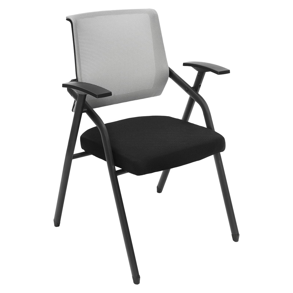 2 Pack Grey Mesh Office Chair with Arms A25741