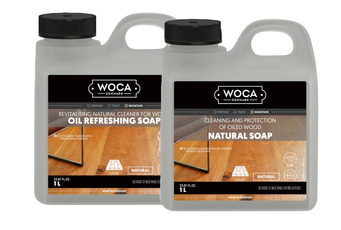 1L Natural Soap & 1L Natural Oil Cleaning Set H58488