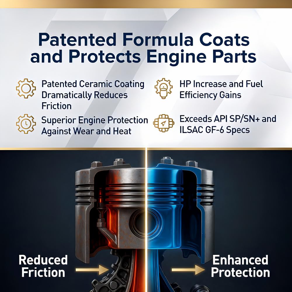 5W-30 Full Synthetic Motor Oil 5 Quart U813