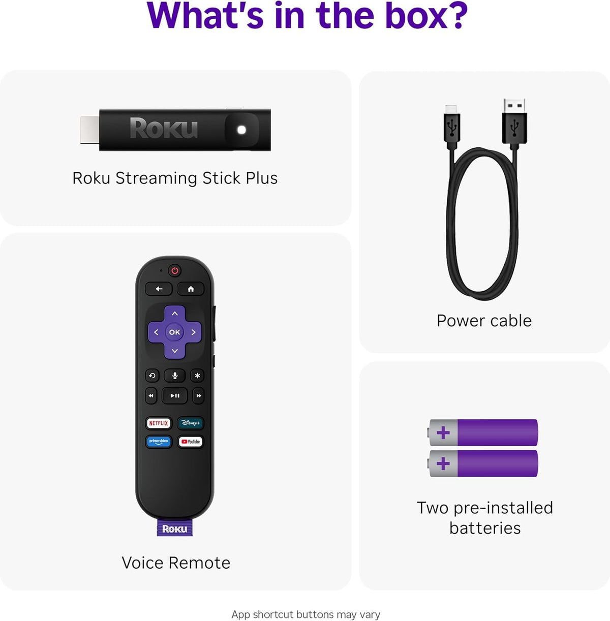 4K HDR Streaming Stick with Voice Remote Z1254