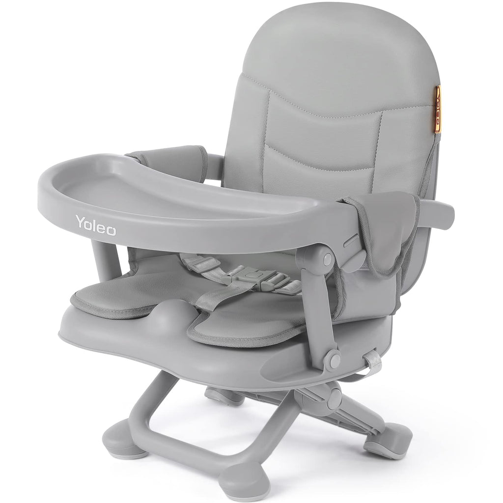 Foldable Baby High Chair Booster Seat with Removable Tray Z15345