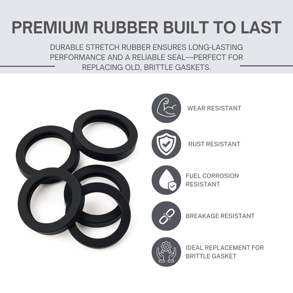 6pcs Universal Gas Can Spout Gaskets K9827