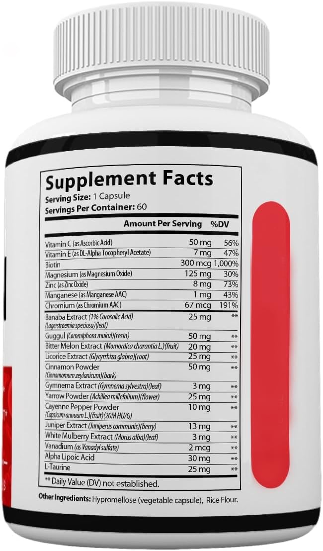 Glycogen Support Capsules Dietary Supplement, 60 Count V18495
