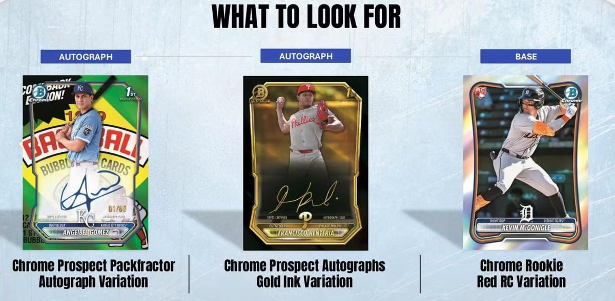 2026 Bowman Chrome Baseball Trading Card Mega Box B824