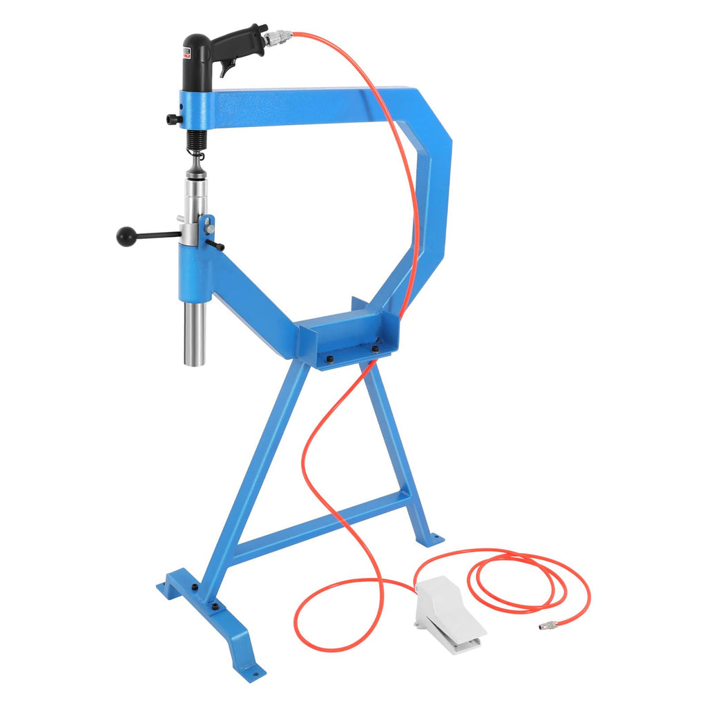 Pneumatic Planishing Hammer with Cast-Iron Stand & Pedal D69182