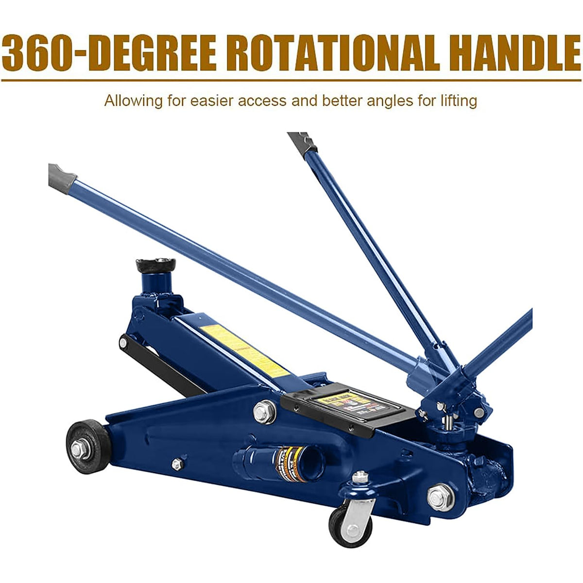 3 Ton Floor Jack & 6 Ton Jack Stands T99979