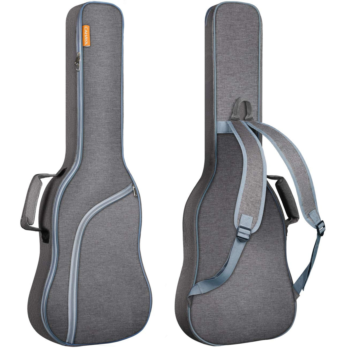 Waterproof Hardshell Acoustic Guitar Case with 3 Pockets Z944526