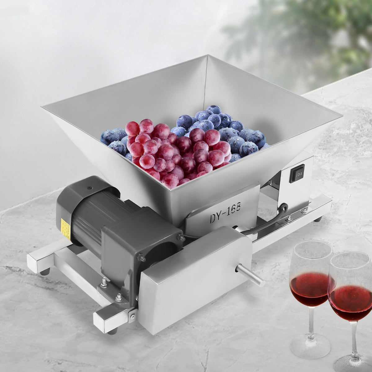 60W 4L Stainless Steel Electric Fruit Crusher T238