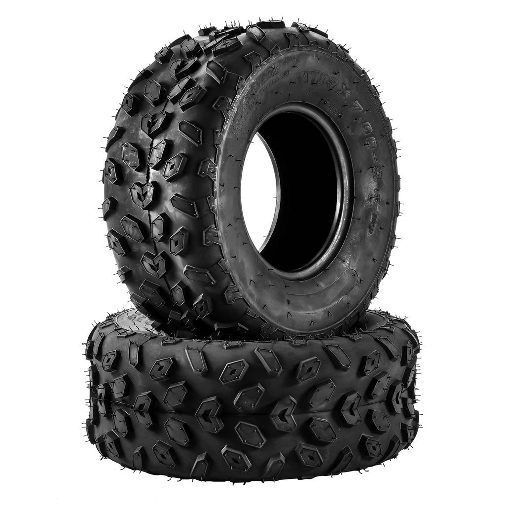 ATV UTV All-Terrain Tires 19x7-8 Set 2 F8857