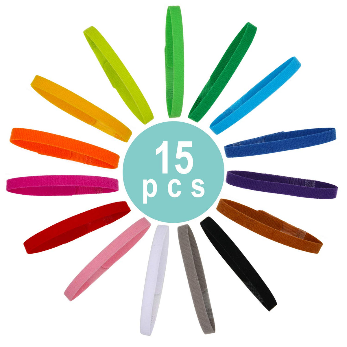 15 Pcs Soft Newborn Pet ID Bands E1957