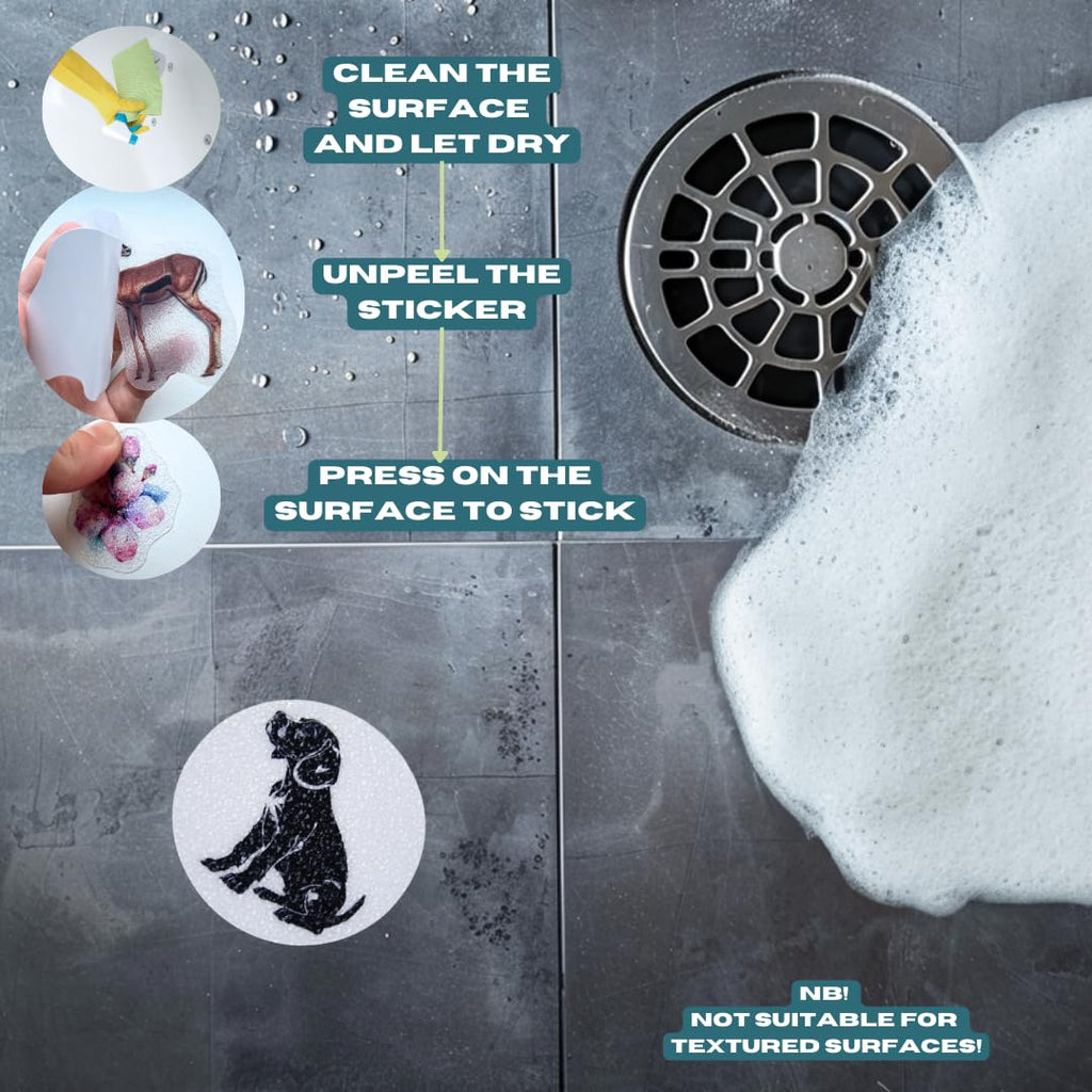 24 PCS Non Slip Bathtub Stickers L860