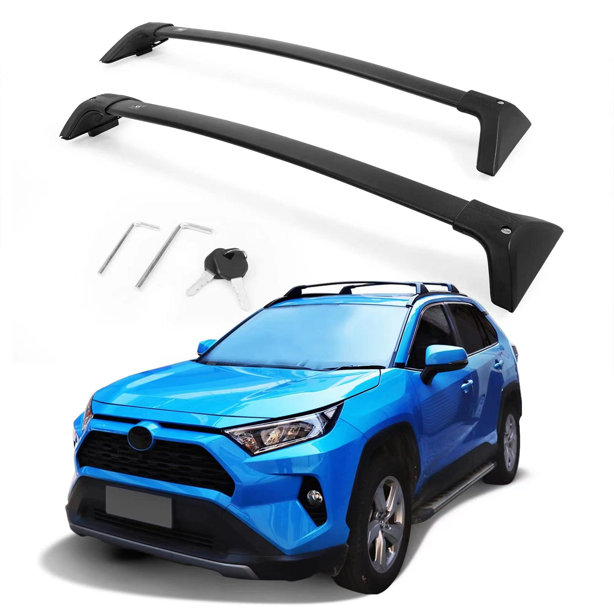 Lockable 260lbs Roof Rack Crossbar S3804