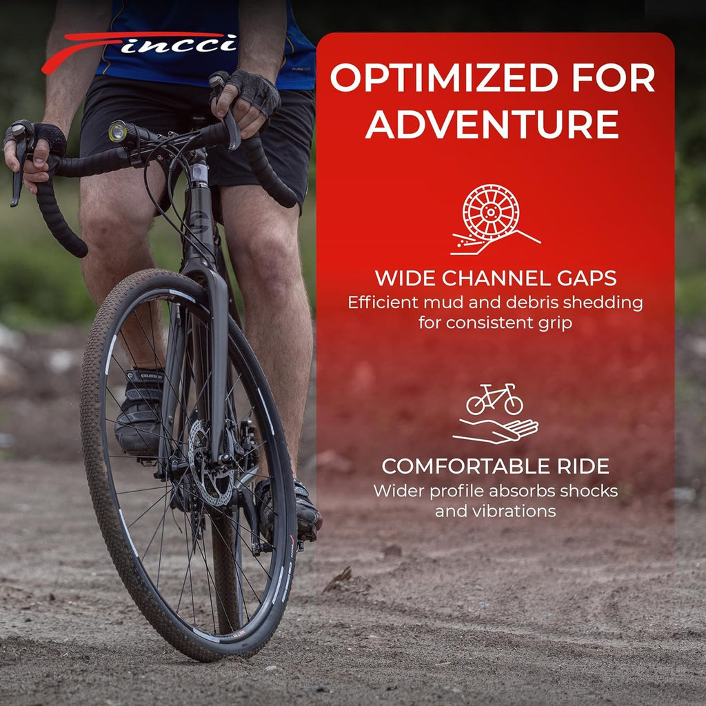 700x38c Gravel Bike Tires & Tube Foldable X984