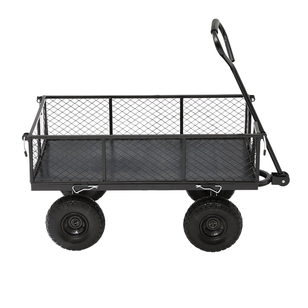 Steel Garden Cart 4 Cu Ft Utility Wagon L7472
