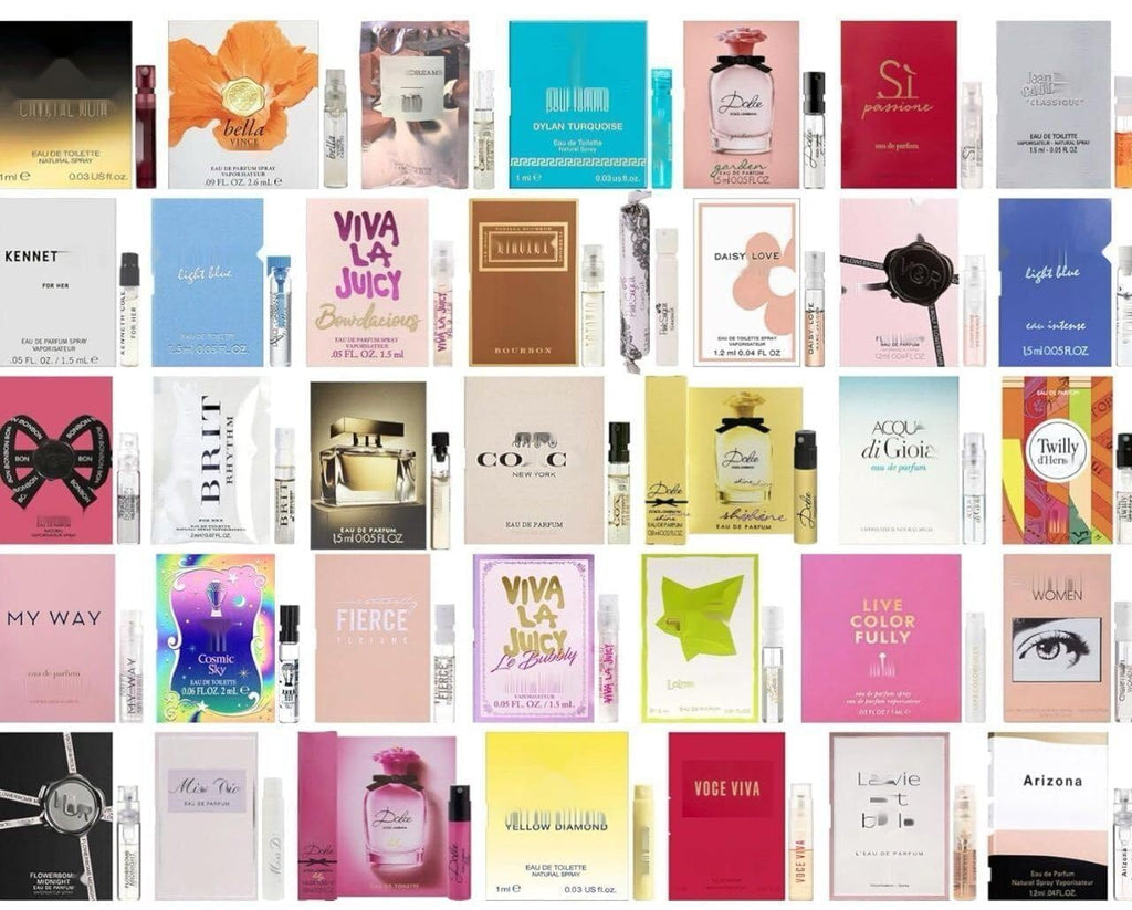 Perfume Fragrance Samples Set Pack of 12 K2785