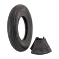 4.80/4.00-8" Ribbed Tread Pneumatic Tire and Inner Tube Set K17735