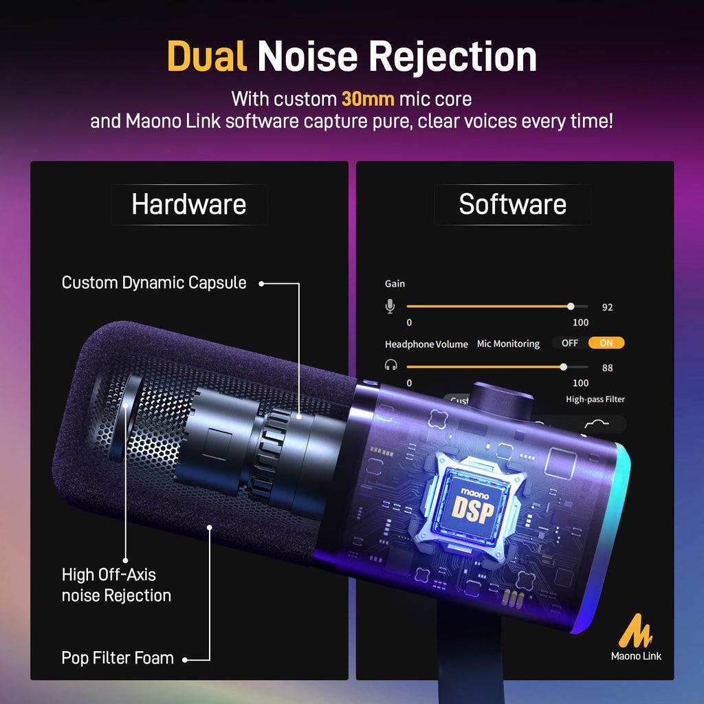XLR USB Dynamic Gaming Microphone Z394