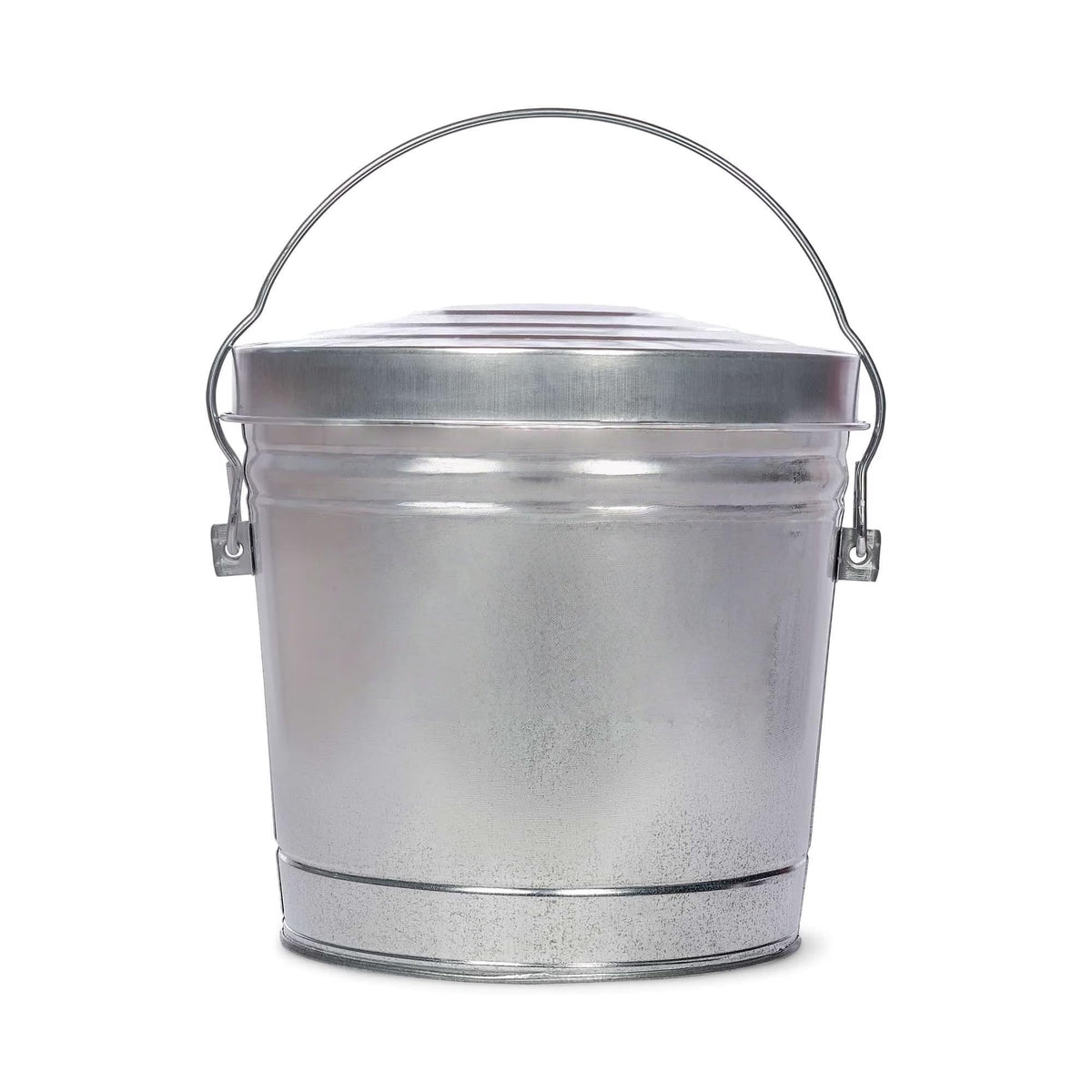 6 Gallon Galvanized Steel Storage Can with Locking Lid Y894