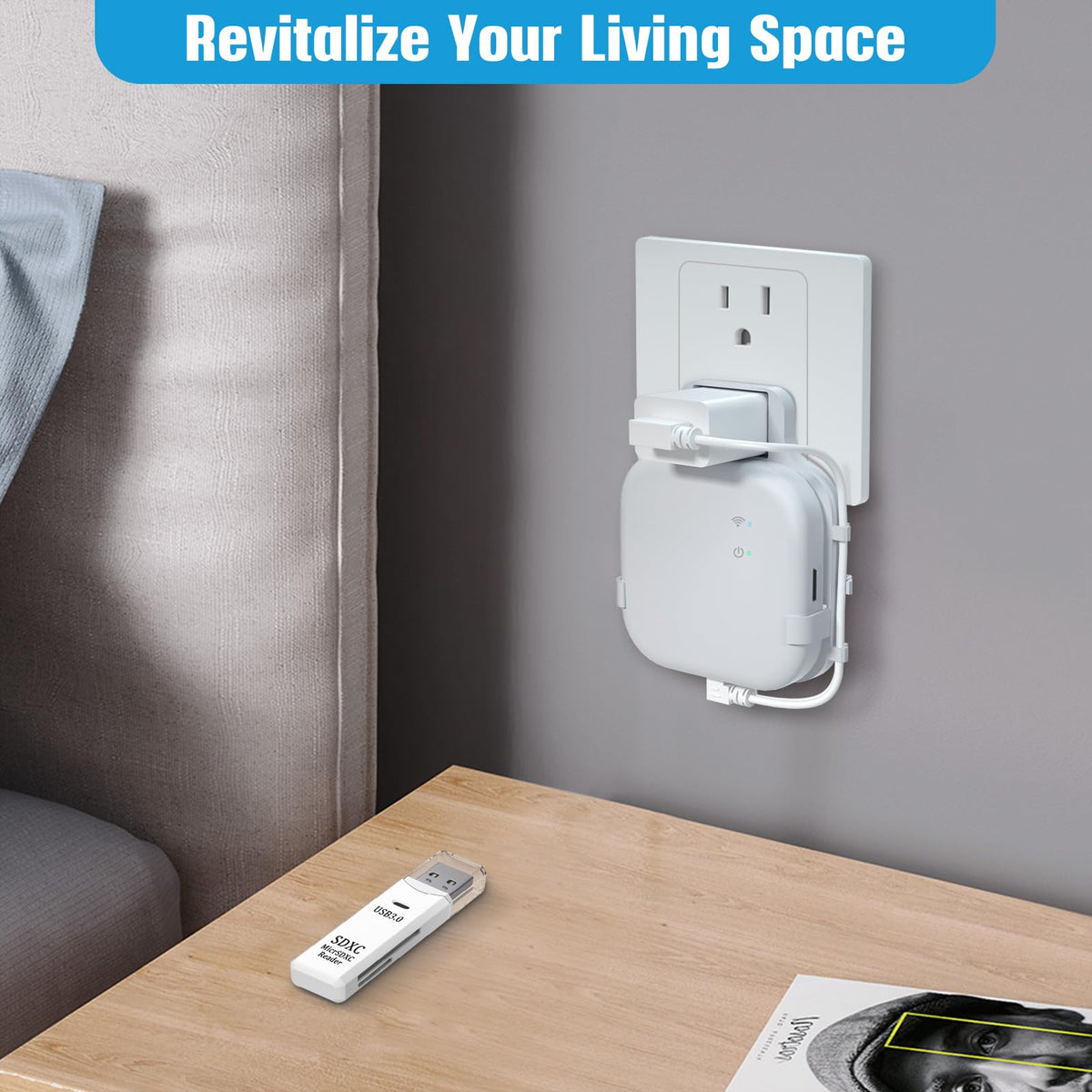 256GB Micro SD Card & Outlet Wall Mount T336