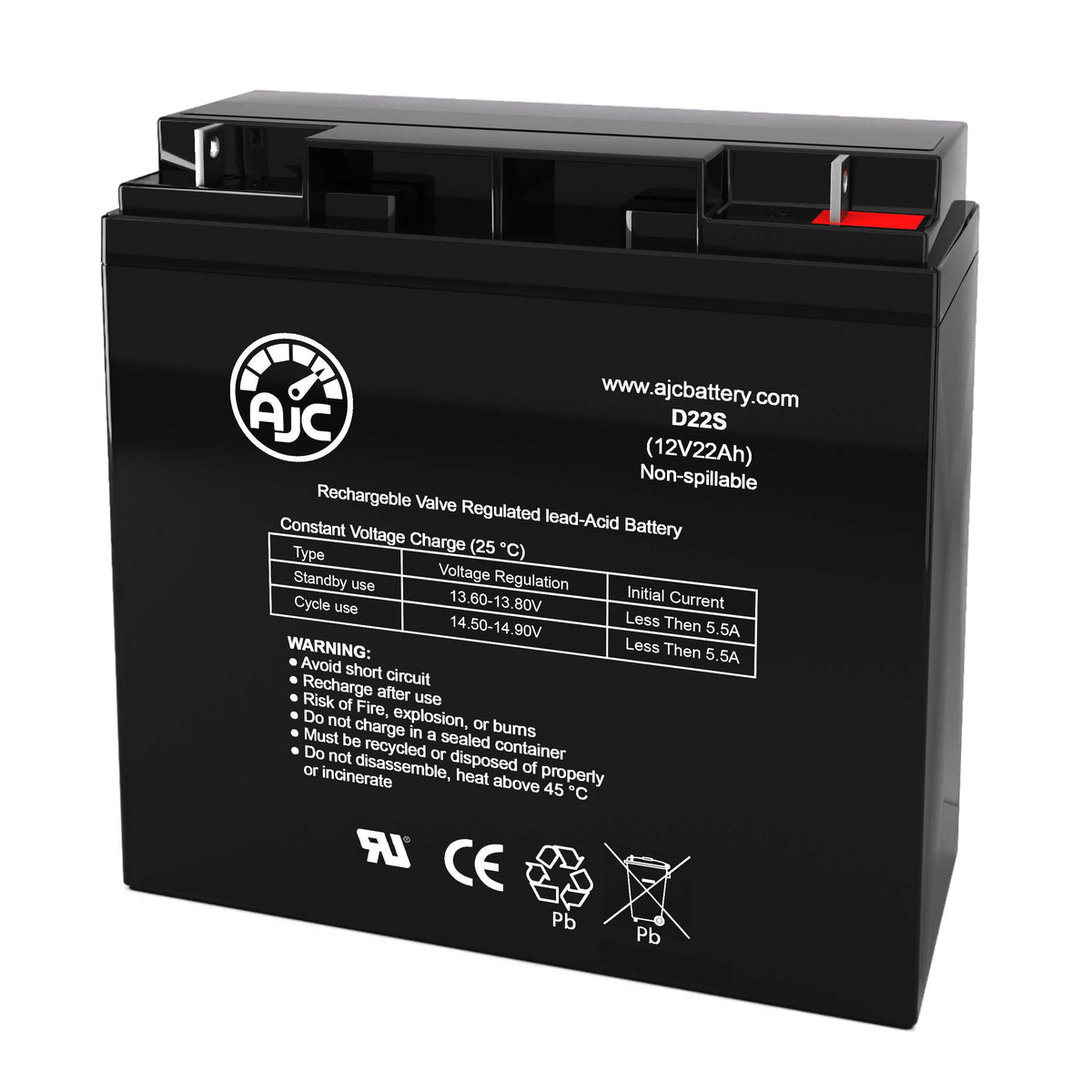 12V 22Ah Jump Starter Battery T92890