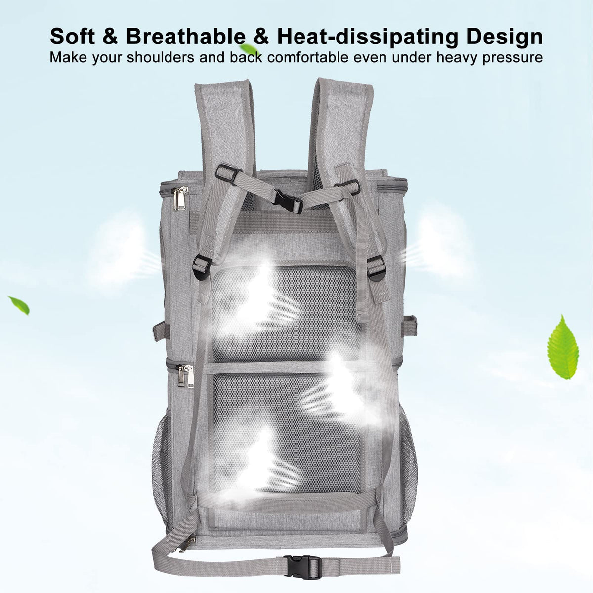 Extra Large Double Pet Carrier Backpack O6177