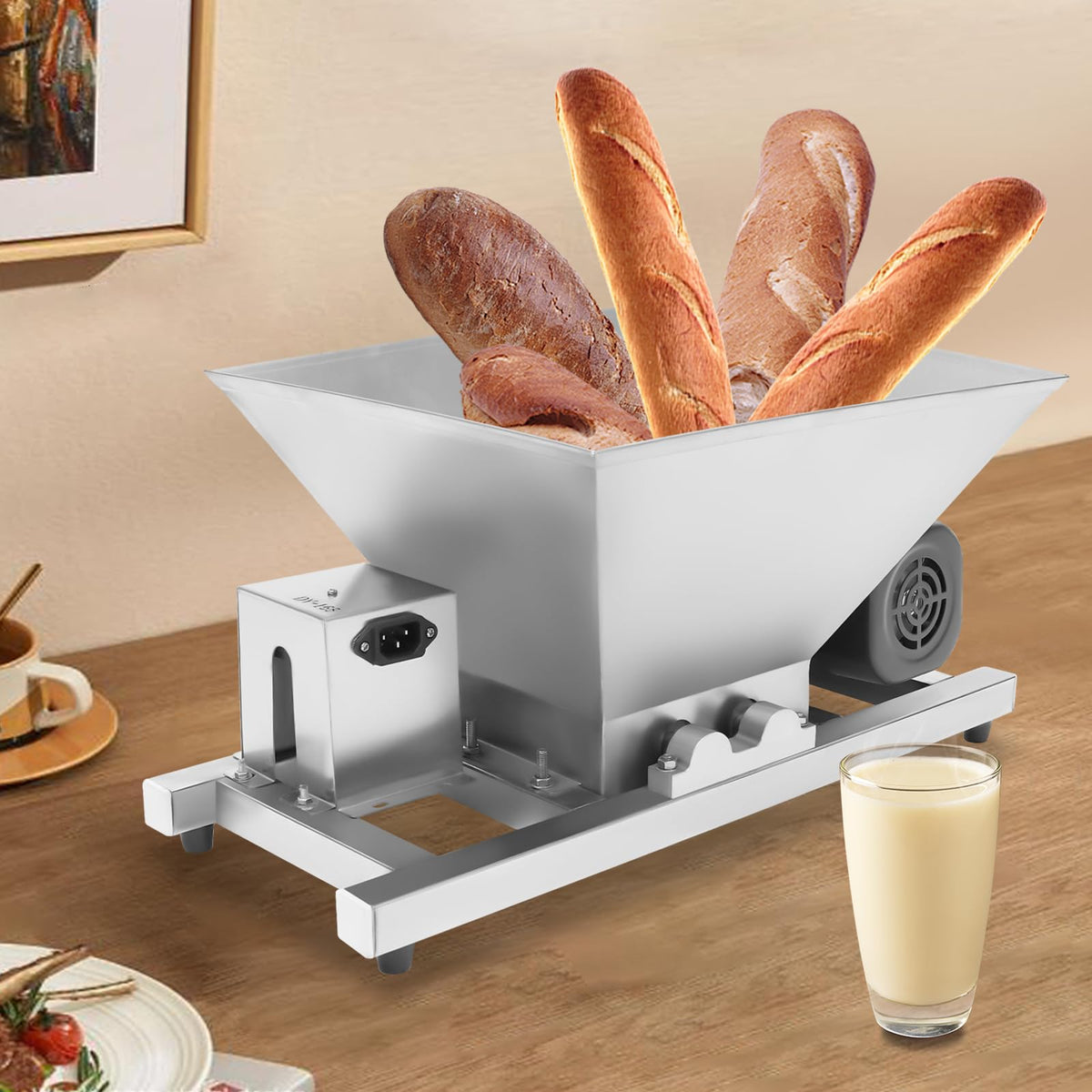 60W 4L Stainless Steel Electric Fruit Crusher T238