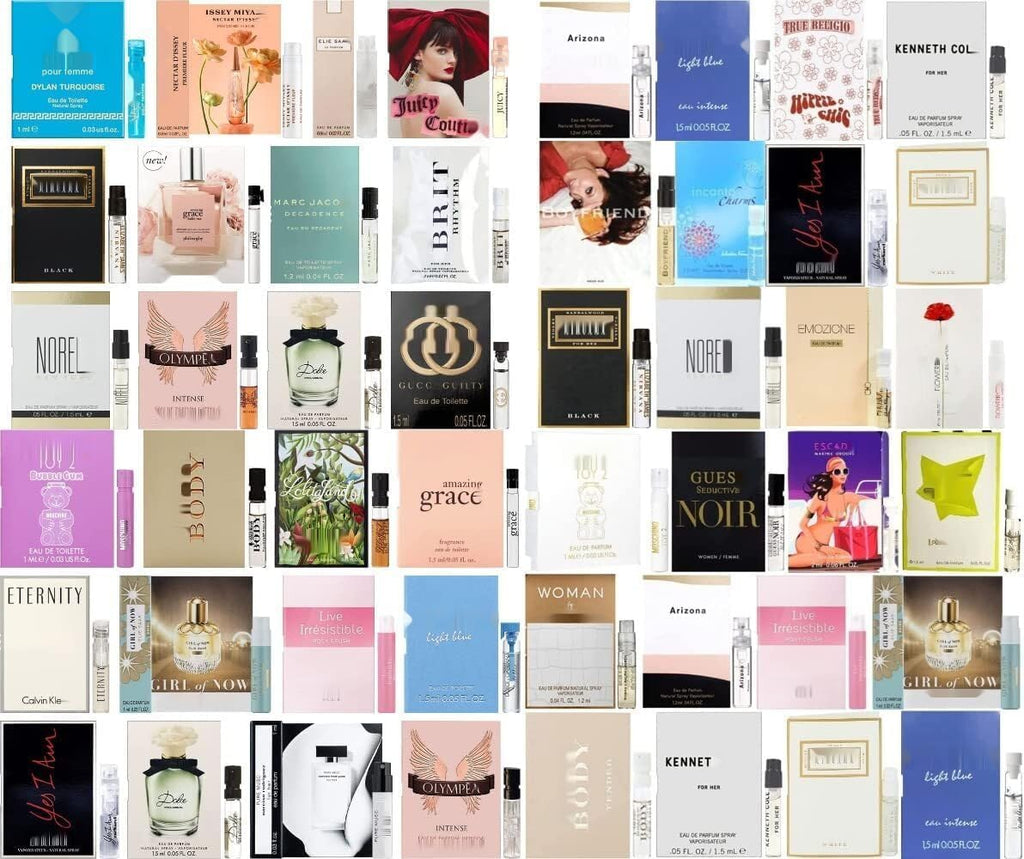 Perfume Fragrance Samples Set Pack of 12 K2785