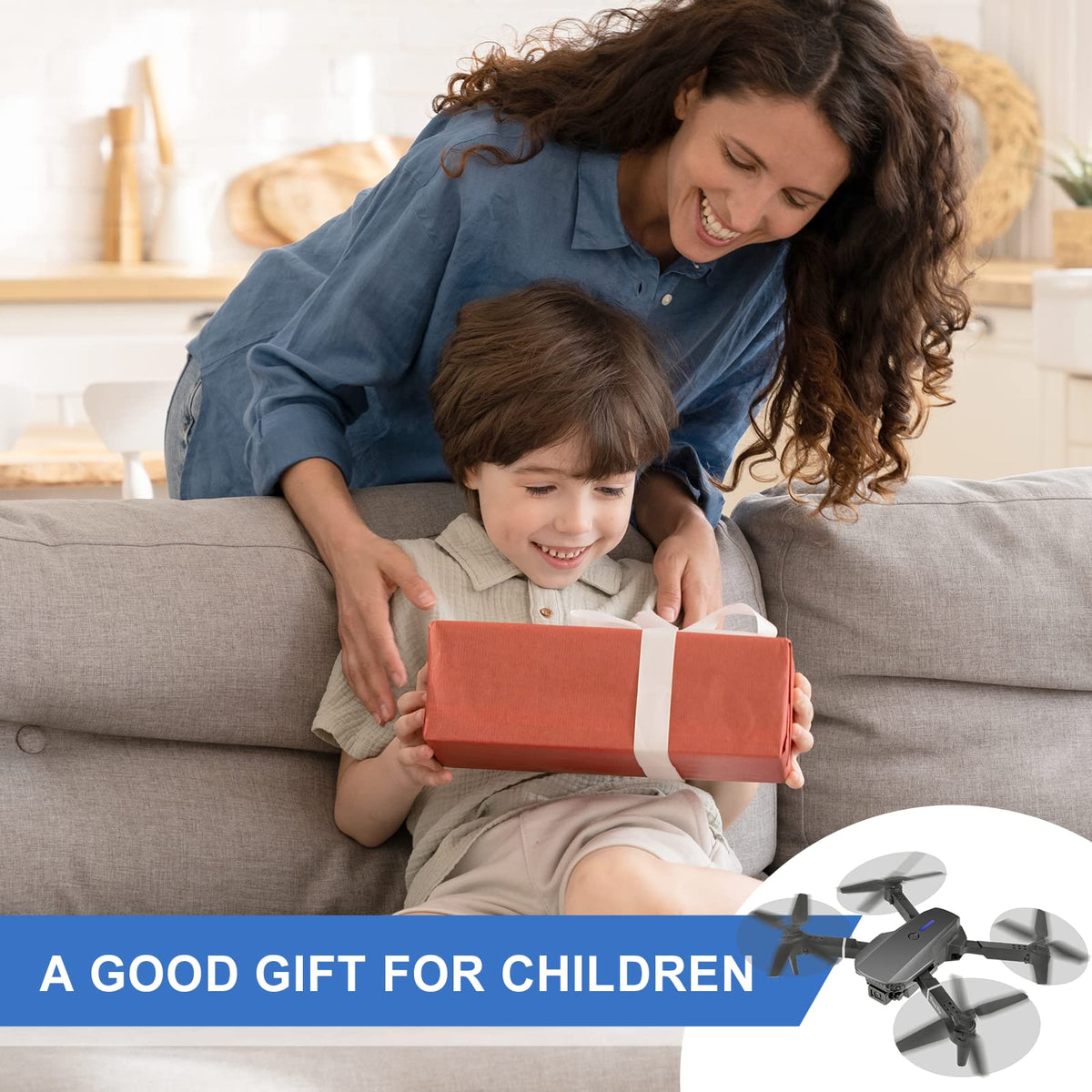Foldable RC Quadcopter with 4K Dual Cameras Z177213