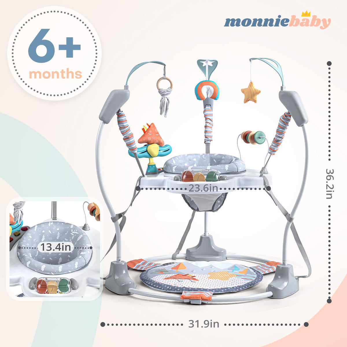 Baby Activity Center with Music, 3 Heights G600476