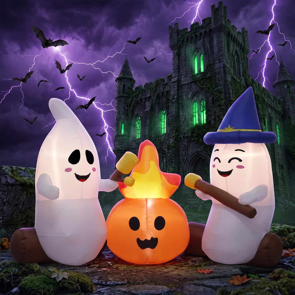 Halloween Inflatables Ghosts Outdoor Yard Decorations D80121