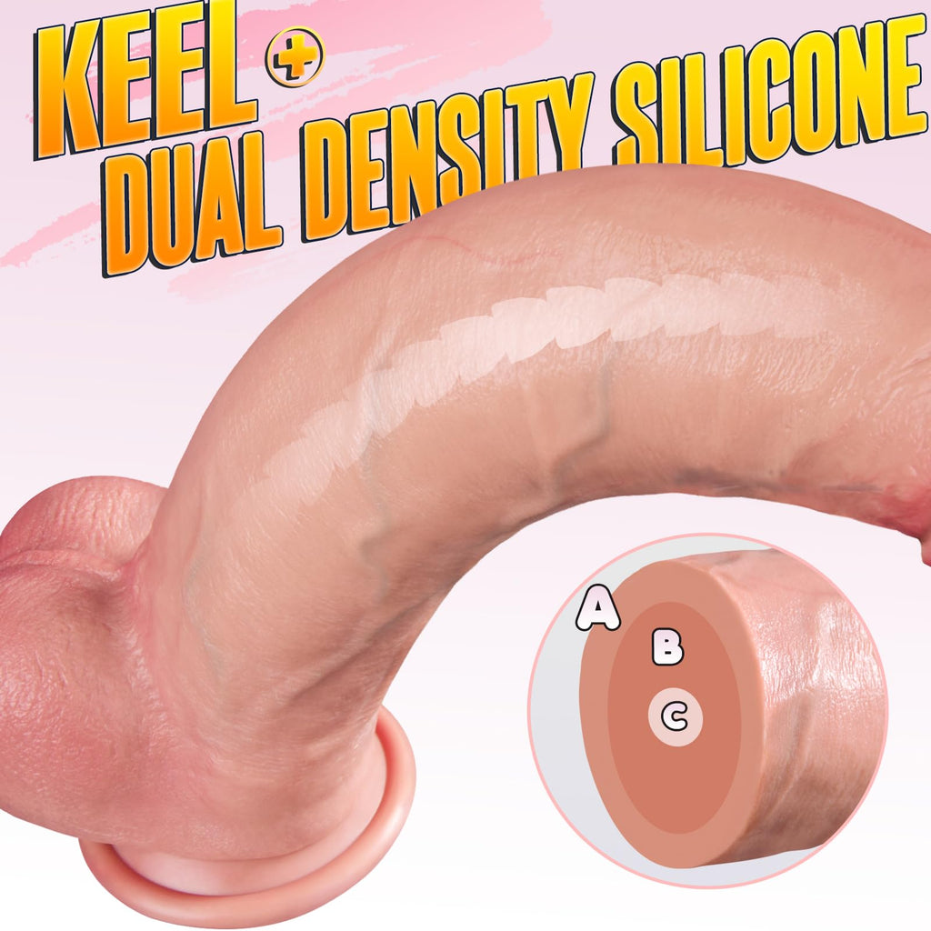 12 inch Dual Density Dildo S787092