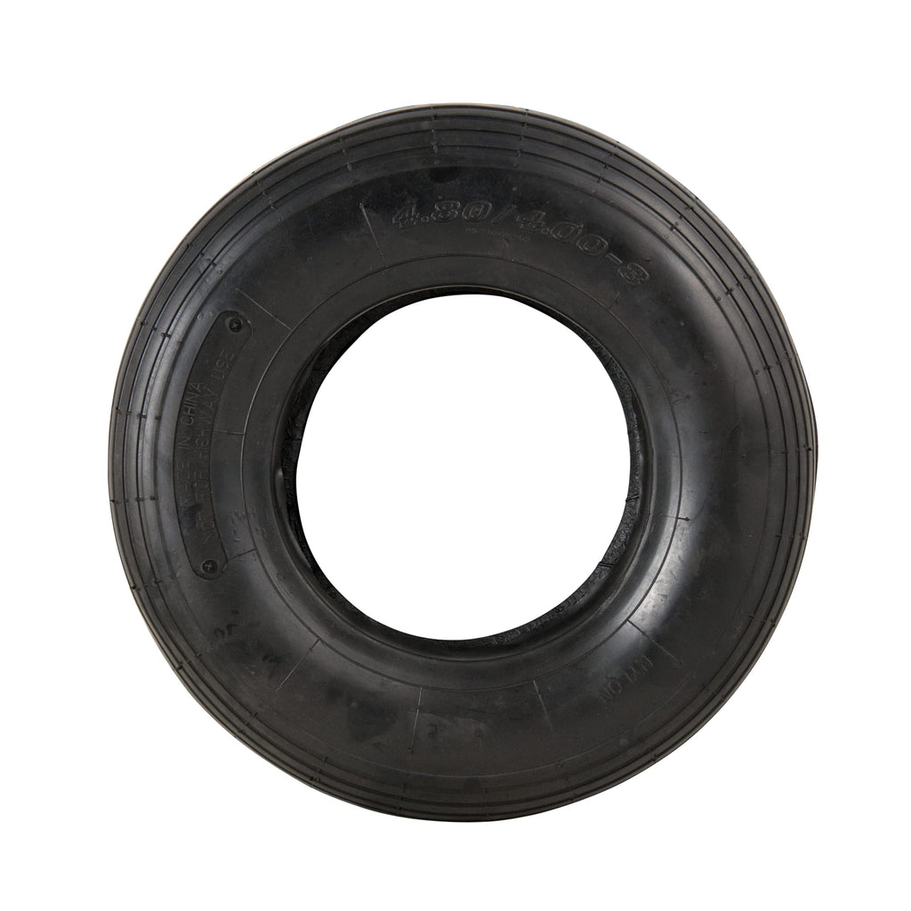 4.80/4.00-8" Ribbed Tread Pneumatic Tire and Inner Tube Set K17735