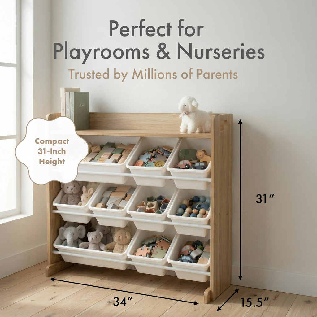 Kids Toy Organizer with 9 Bins U4520